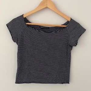 Brandy Melville striped T-shirt O/S